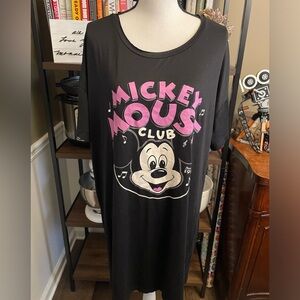 New Disney Mickey Mouse Club Nightgown